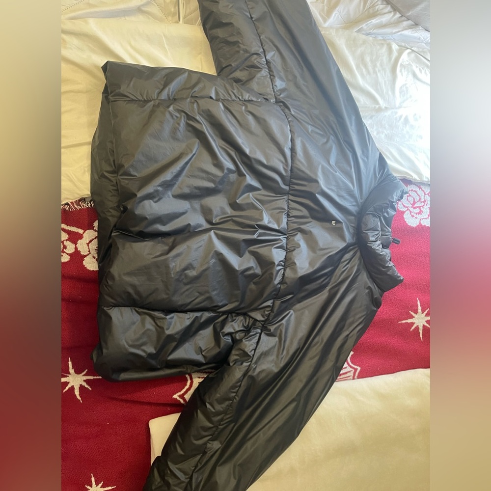 Yeezy gap Balenciaga mock neck puffer pullover
